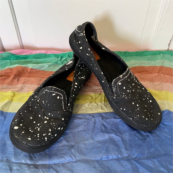 Rocket Dog Slip-on Paint Splatter Shoes, Women's Size 7 - Picture 1 of 6